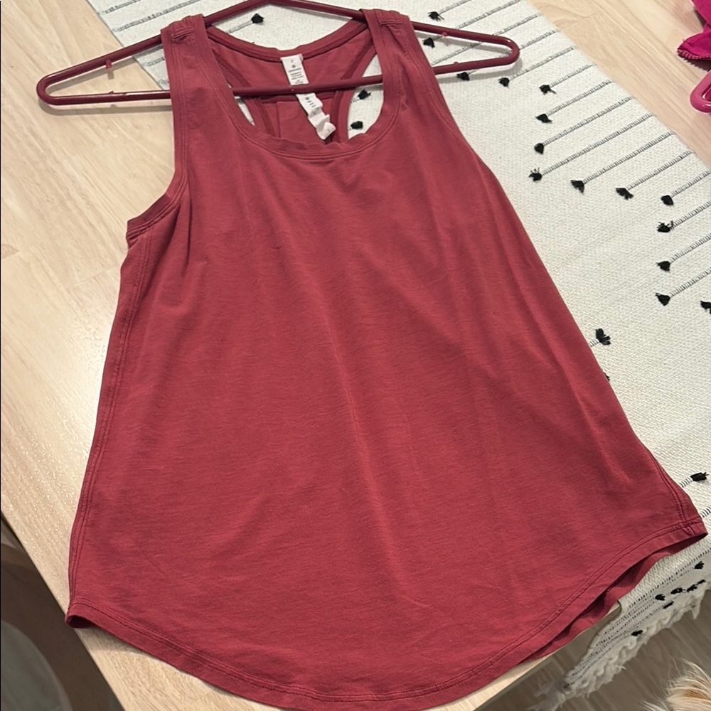 Lululemon Athletica Pink Sleeveless Tank Top